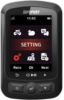 igpsport igs618 navigation